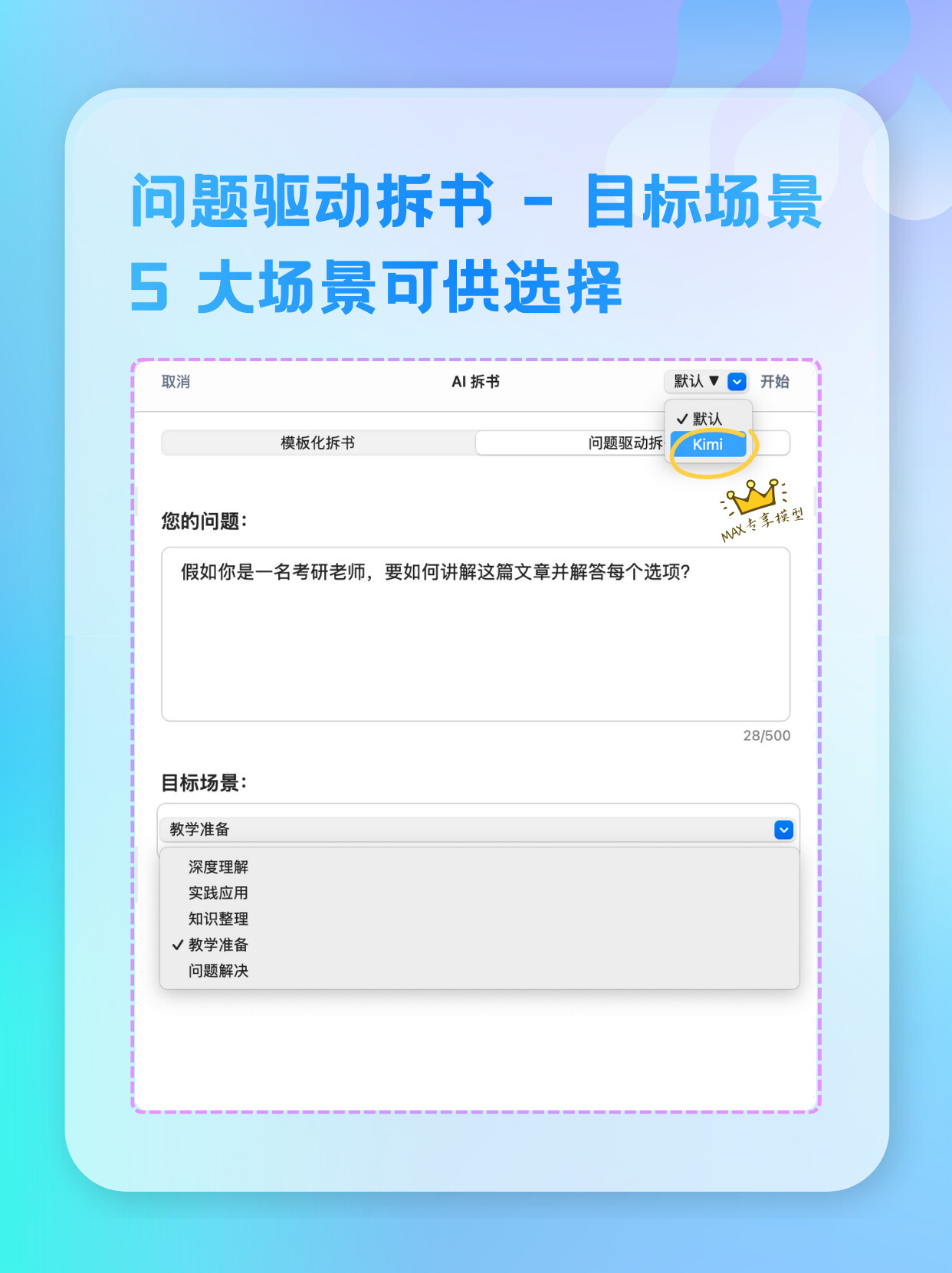 问题驱动拆书